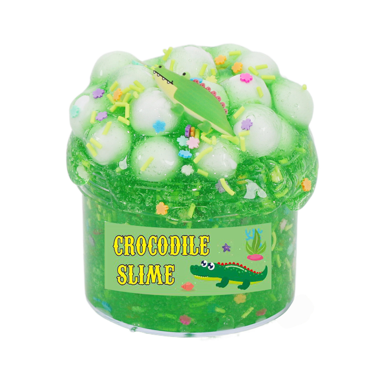 Ocean Crystal Mud – Colorful Slime Stress Relief Toy
