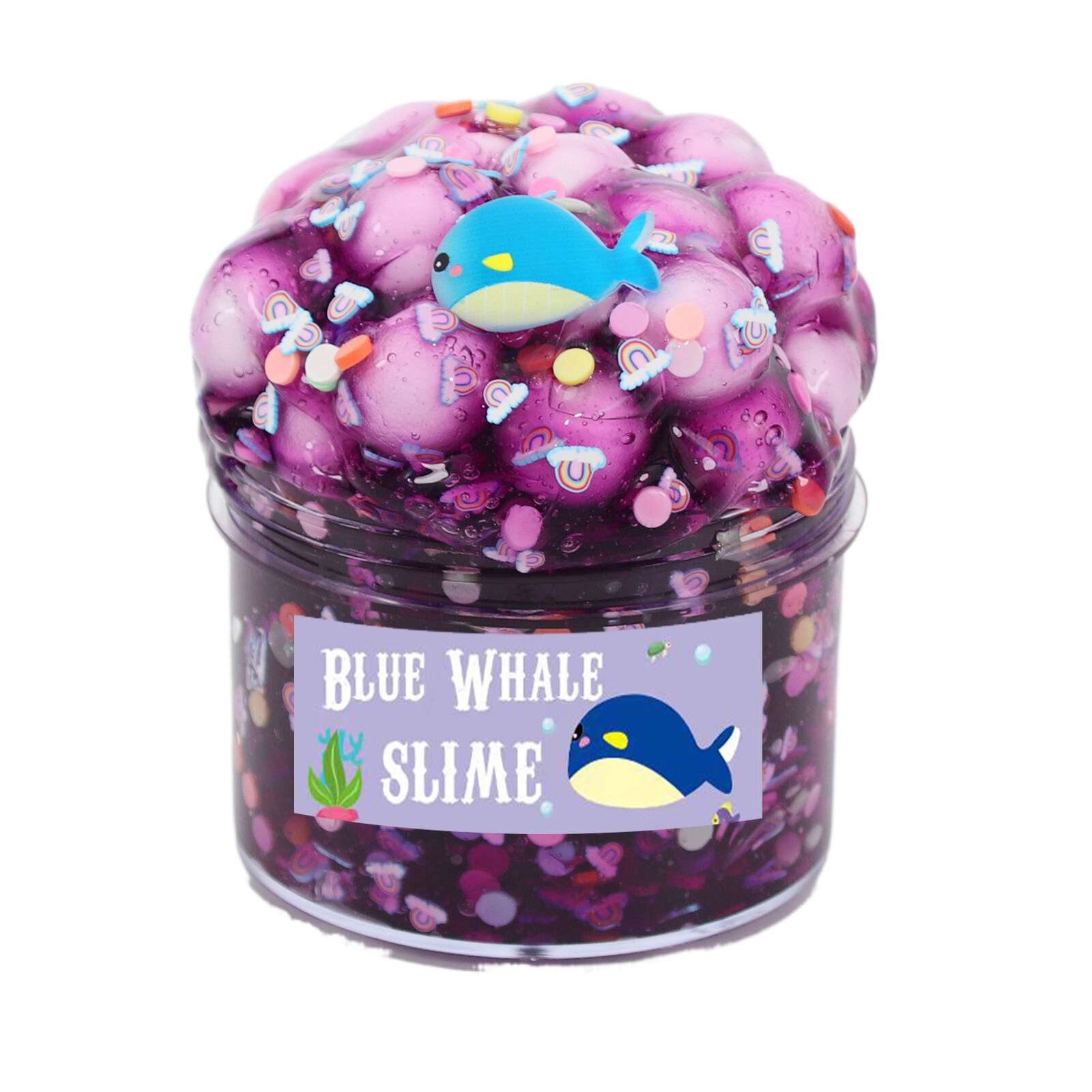 Ocean Crystal Mud – Colorful Slime Stress Relief Toy
